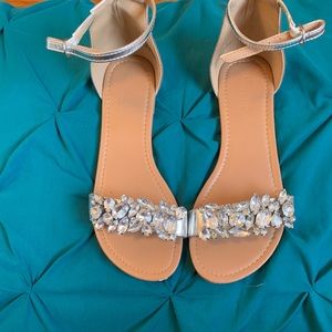 Rhinestone sandals